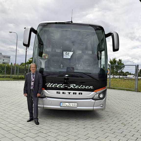 Busabholung Setra Werk Ulm 