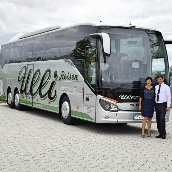 Busabholung Setra Werk Ulm 