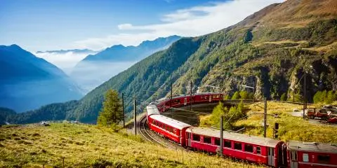 Titelbild für Schweiz - Auf den Spuren des Glacier- & Bernina Express
