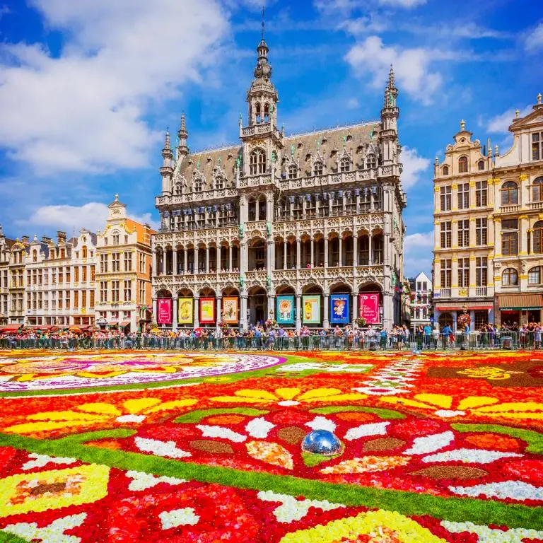 Brüssel Blumenteppich